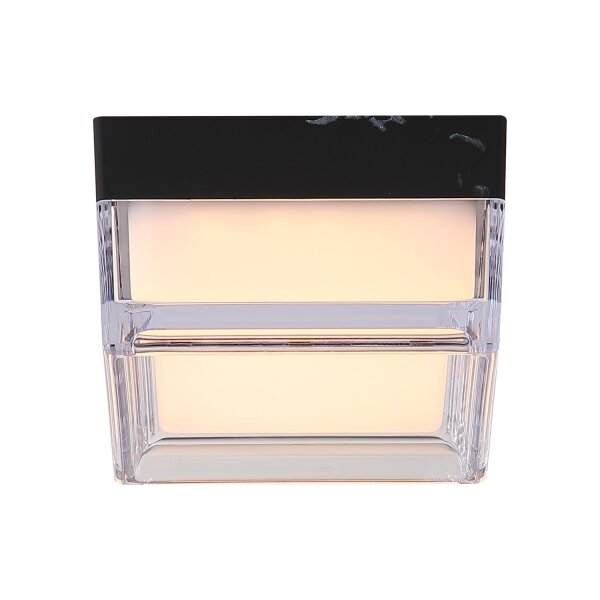 LED Deckenlampe 2300-4000K Metall Schwarz IP65 L:13 cm