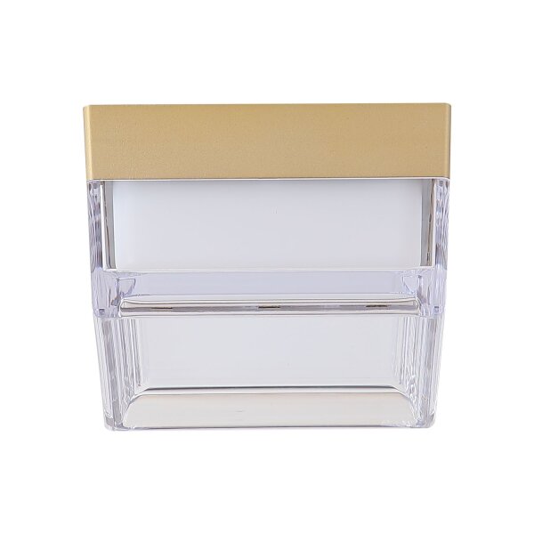 LED Deckenlampe CCT 2300-4000K Metall Gold IP65 L:13 cm