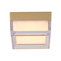 LED Deckenlampe CCT 2300-4000K Metall Gold IP65 L:13 cm