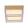LED Deckenlampe CCT 2300-4000K Metall Gold IP65 L:13 cm