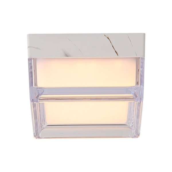 LED Deckenlampe CCT 2300-4000K Marmor IP65 L:13 cm