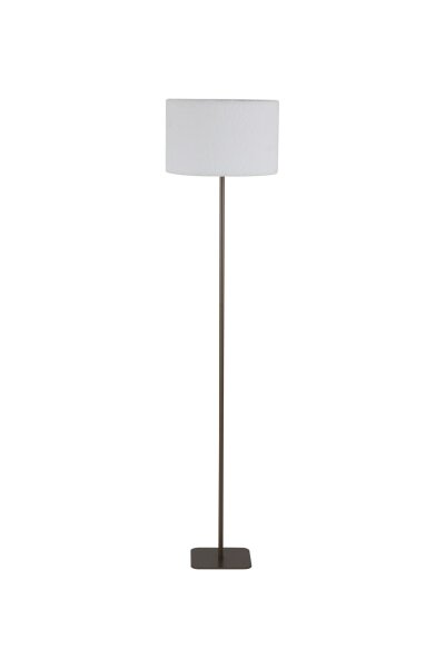 Stehlampe Metall Kaschmir Bronze-Braun E27 Fußschalter