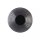 LED Wandlampe 3000K Metall Rauchglas Schwarz H:30 cm