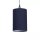 Lampenschirm Baumwolle Marineblau E14 E27 Ø16 cm Loft
