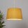 Lampenschirm Baumwolle Ocker E14 E27 Ø30 cm Loft