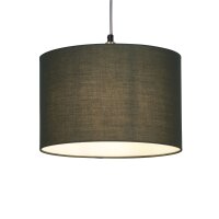 Lampenschirm Baumwolle Smaragdgr&uuml;n E14 E27 &Oslash;30 cm Loft