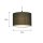 Lampenschirm Baumwolle Smaragdgrün E14 E27 Ø30 cm Loft