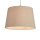 Lampenschirm Leinen Baumwolle Natur E14 E27 Ø40 cm Loft