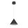 LED Pendelleuchte 3000K Aluminium Schwarz Weiß Ø24 cm