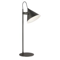 LED Tischlampe verstellbar 3000K Aluminium Schwarz