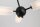 Deckenlampe Metall Schwarz G9 B:48,8 cm Zylinder 3-flmg