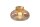 Deckenlampe Glas Metall Gold Bernstein E27 Ø28 cm oval