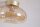 Deckenlampe Glas Metall Gold Bernstein E27 Ø28 cm oval