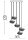 LED Pendelleuchte 3000K Metall Messing Ø35 cm 5-flammig