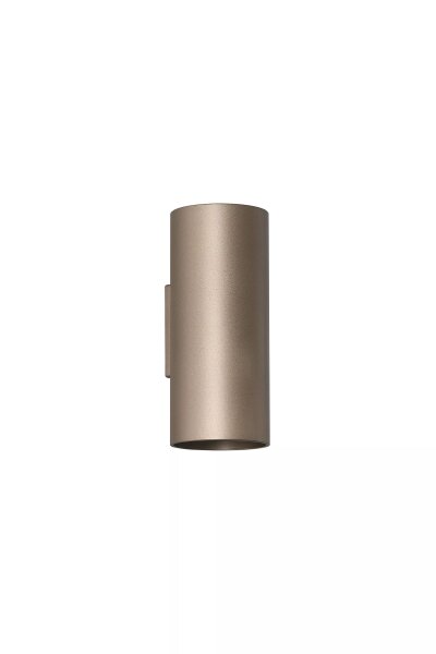 Wandleuchte Up Down Aluminium Bronze-Braun GU10 modern