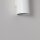Wandlampe Aluminium Sandweiß GU10 H:15,4 cm Zylinder