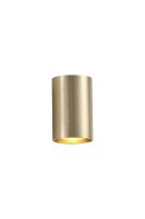 Wandleuchte Aluminium Gold GU10 B:6,5 cm schmal