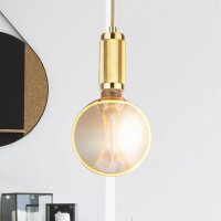 LED Leuchtmittel 1800K Glas Bernstein E27 H:17,1 cm