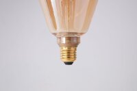 LED Leuchtmittel 1800K Glas Bernstein E27 H:15,2 cm