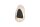 LED Wandlampe 3000K Glas Metall Schwarz B:20cm indirekt