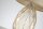 Tischlampe Glas Stoffschirm Champagner E27 H:40 cm