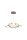LED Hängelampe dimmbar 3000K Aluminium Champagner