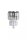 Wandleuchte Glas Metall Messing Antik E14 IP44 H:30 cm