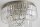 Deckenleuchte Glas Metall Messing Antik E14 IP44 Ø50 cm
