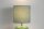 Tischleuchte Glas Stoff Grün E27 Ø16 cm Zylinder modern