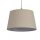 Lampenschirm Leinen Natur E14 E27 Ø30 cm blendarm
