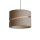 Lampenschirm Leinen Beige Weiß E14 E27 Ø28 cm Trommel