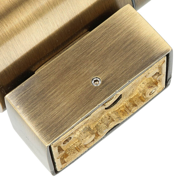 Wand Spot außen IP64 rostfreies Messing GU10 SERRES
