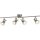 Deckenstrahler drehbar Edelstahl Silber GU10 L:81 cm