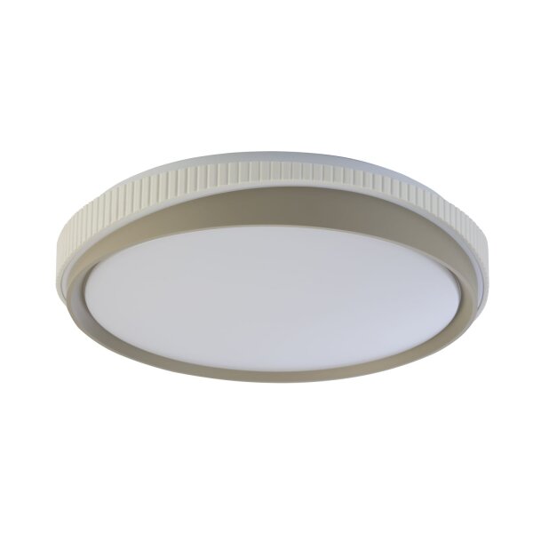 LED Deckenleuchte 3000K Metall Grau Ø39 cm blendarm