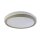 LED Deckenleuchte 3000K Metall Grau Ø39 cm blendarm