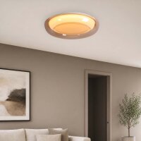 LED Deckenleuchte 3000-6000K Metall Bernstein &Oslash;40 cm