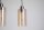 Pendelleuchte Glas Metall Bronze Bernstein E27 L:60 cm