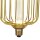 LED Leuchtmittel 2700K Glas Gold E27 Ø10 cm Käfig