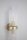 Wandlampe Glas Metall Gold E14 H:56 cm Glasstäbe klar