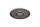 LED Deckenlampe dimmbar 3000K Metall Schwarz Ringe rund