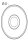 LED Deckenlampe dimmbar 3000K Metall Schwarz Ringe rund