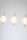 LED Hängelampe 3000K Glas Metall Messing Weiß L:81 cm