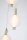 LED Pendelleuchte 3000K Glas Metall Messing Weiß Ø41 cm