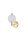 LED Wandleuchte 3000K Glas Metall Messing Weiß B:15 cm