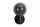 Wandlampe Metall Rauchglas Schwarz G9 IP44 H:12,4 cm