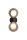 Wandlampe Metall Rauchglas Schwarz G9 IP44 H:28 cm