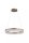 LED Hängelampe 3000K Kristall Bronze-Braun Ø50 cm