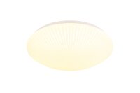 LED Deckenlampe 2700-4000K Metall Wei&szlig; &Oslash;38,5 cm flach