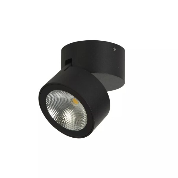 LED Außenleuchte schwenkbar 3000K Schwarz IP54 Alu