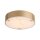 LED Deckenlampe 3000K Metall Harz Gold IP44 Ø35 cm rund